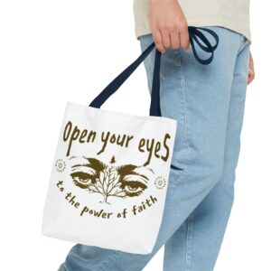 Open Your Eyes Faith Tote Bag - Image 19
