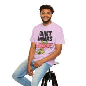 Quiet Minds Think Loudest Graphic T-Shirt — Cute Zombie Cartoon Tee - Image 16