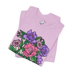Floral Skull Tee — Rose & Skeleton Graphic T-Shirt - Image 20