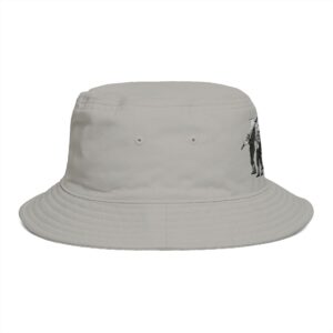 Bucket Hat — Vintage Anthropomorphic Cat Band Illustration - Image 8