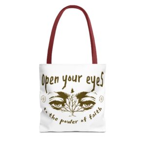 Open Your Eyes Faith Tote Bag - Image 5