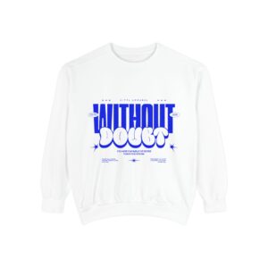 Sweatshirt — "Without Doubt" Graphic Crewneck (Better to Keep Quiet Than Talk Nonsense) - Image 3