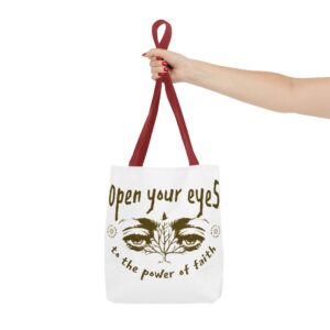 Open Your Eyes Faith Tote Bag - Image 8
