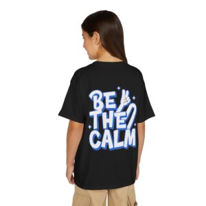 Stay Calm and Believe Youth T‑Shirt — 'Be The Calm' Positive Kids Tee - Image 12