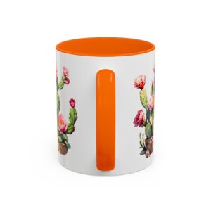 Cactus Blossom Accent Coffee Mug — Floral Prickly Pear Design (11/15oz) - Image 36