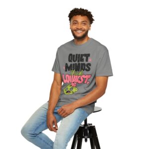 Quiet Minds Think Loudest Graphic T-Shirt — Cute Zombie Cartoon Tee - Image 10