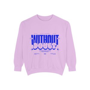 Sweatshirt — "Without Doubt" Graphic Crewneck (Better to Keep Quiet Than Talk Nonsense) - Image 9
