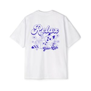 Graphic T-Shirt ("Relax and let the world wait") - Image 4