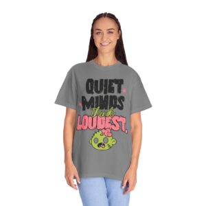 Quiet Minds Think Loudest Graphic T-Shirt — Cute Zombie Cartoon Tee - Image 11