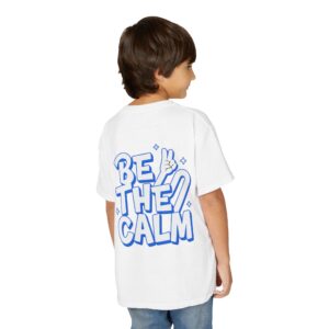Stay Calm and Believe Youth T‑Shirt — 'Be The Calm' Positive Kids Tee - Image 7